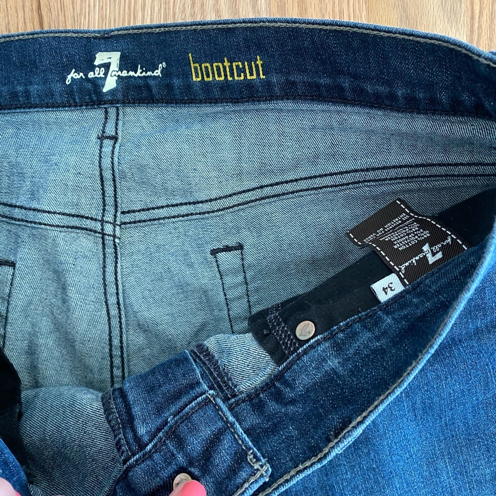 7 For All Mankind Men’s Bootcut Jeans Size 34